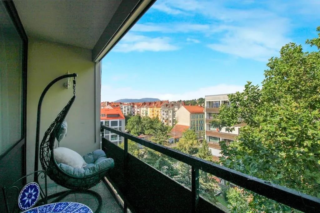 Skyblueoasis Apartment In 그라츠